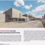 Aménagements extérieurs du Pôle Public au coeur des Tanneries à Lingolsheim