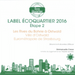 Les Rives du Bohrie « engagé dans la labellisation écoquartier 2016 »