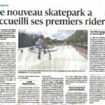 Schiltigheim : le nouveau skatepark a accueilli ses premiers riders. DNA du 26/08/2025
