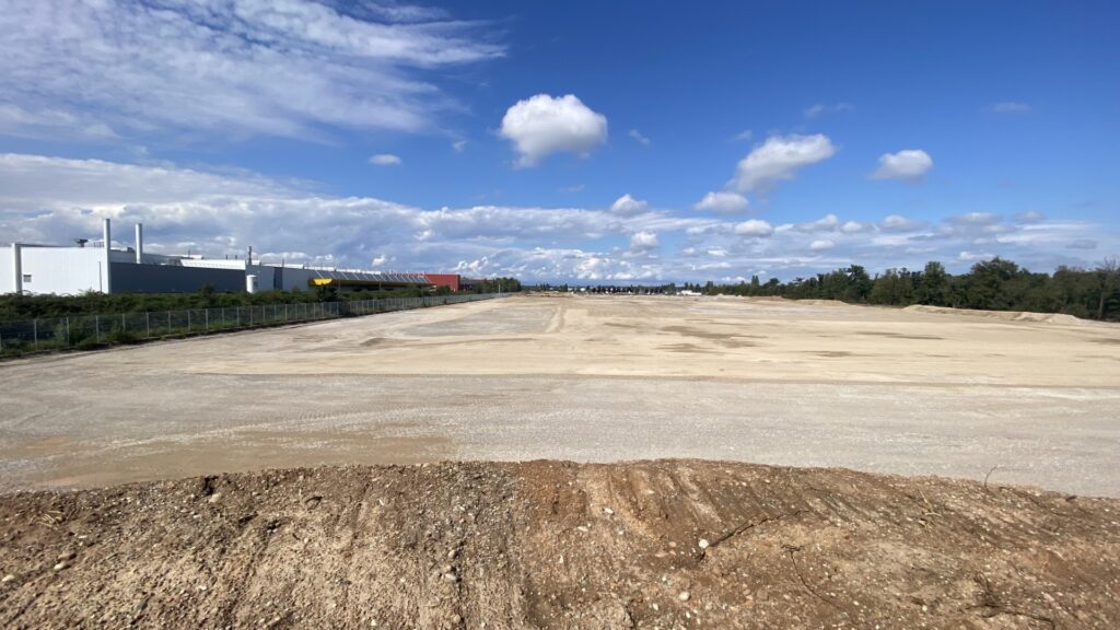travaux de terrassement
