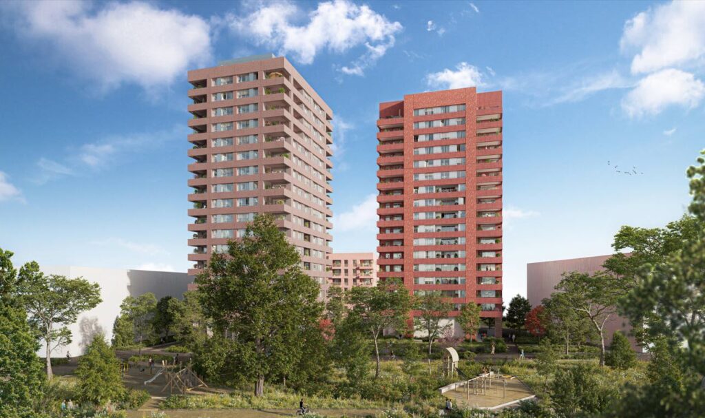 deux tours de seize etages